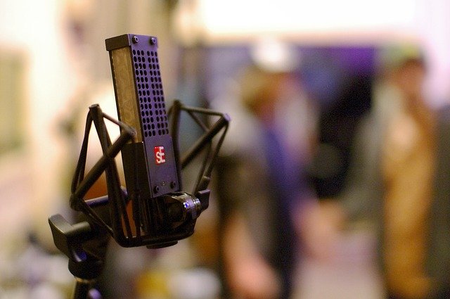 Безкоштовно завантажте Recording Music Ribbon Microphone — безкоштовну фотографію чи зображення для редагування за допомогою онлайн-редактора зображень GIMP