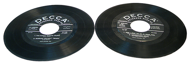 Free download records 45rpm music retro single free picture to be edited with GIMP free online image editor