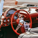 Red and Silver Steering Wheel  screen for extension Chrome web store in OffiDocs Chromium