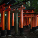 Red Asian Temple in a Park  screen for extension Chrome web store in OffiDocs Chromium