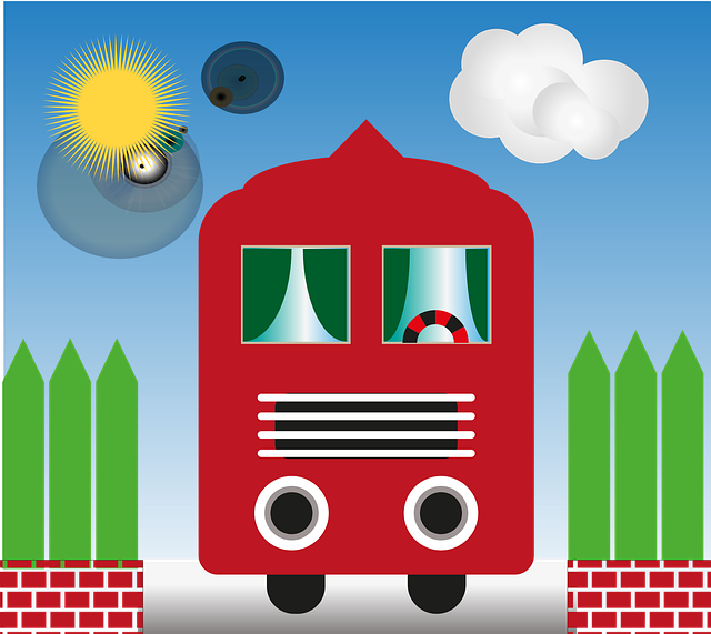 Free download Red Bus Autobusik - Free vector graphic on Pixabay free illustration to be edited with GIMP free online image editor
