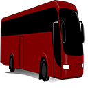 Red Bus Theme  screen for extension Chrome web store in OffiDocs Chromium