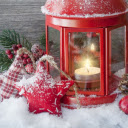Red candles on Christmas night  screen for extension Chrome web store in OffiDocs Chromium