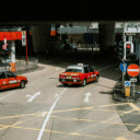 Red cars driving on street in city  screen for extension Chrome web store in OffiDocs Chromium