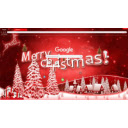 Red Christmas  screen for extension Chrome web store in OffiDocs Chromium