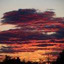 Red clouds, black clouds  screen for extension Chrome web store in OffiDocs Chromium