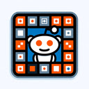 Reddit Media Galley View  screen for extension Chrome web store in OffiDocs Chromium