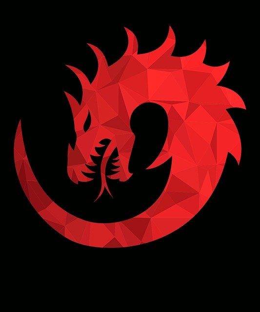 免费下载 Red Dragon Fire Dragons - 使用 GIMP 免费在线图像编辑器编辑的免费插图
