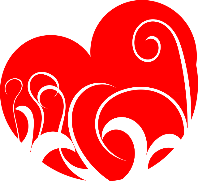 Gratis download Red Heart Background - gratis illustratie om te bewerken met GIMP gratis online afbeeldingseditor