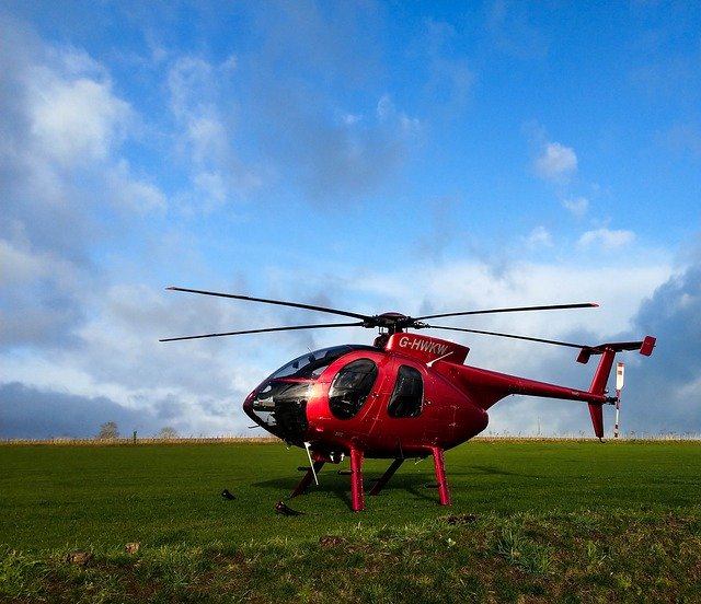 Free picture Red Helicopter Hughes Md 500 -  to be edited by GIMP free image editor by OffiDocs