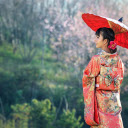 Red kimono dress  screen for extension Chrome web store in OffiDocs Chromium