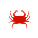 Red paper crab  screen for extension Chrome web store in OffiDocs Chromium