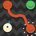 Red Rope Puzzle Game  screen for extension Chrome web store in OffiDocs Chromium