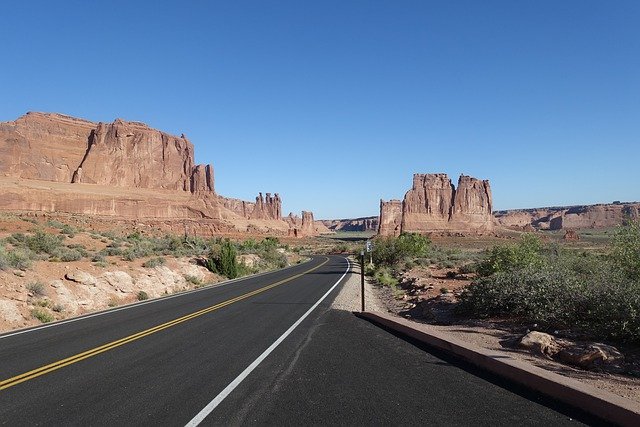 Free download red sandstone arches national park free picture to be edited with GIMP free online image editor