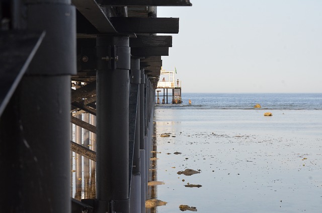 Free download red sea pier pontoon sea free picture to be edited with GIMP free online image editor