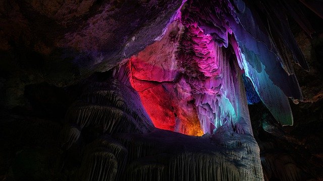 Gratis download Rode stalactieten - gratis foto of afbeelding om te bewerken met GIMP online afbeeldingseditor