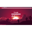 Red Sunset  screen for extension Chrome web store in OffiDocs Chromium
