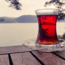 Red tea cup  screen for extension Chrome web store in OffiDocs Chromium