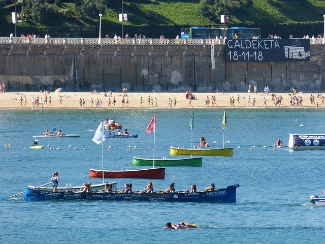 무료 다운로드 Regatta Euskadi Rowers - 무료 사진 또는 김프 온라인 이미지 편집기로 편집할 수 있는 사진