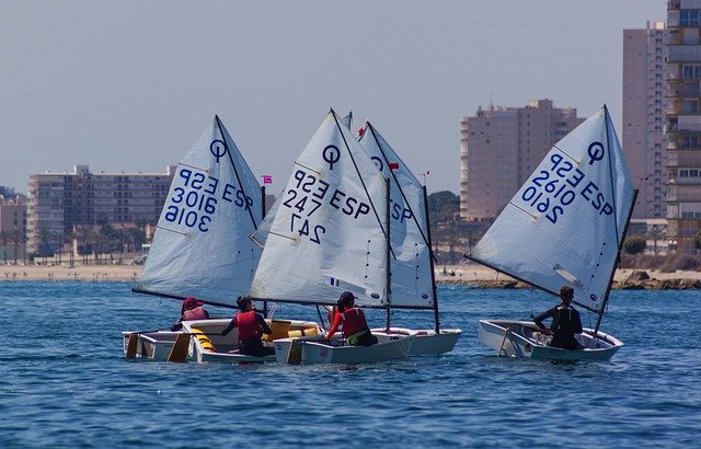 Free download Regatta Sailboat Sea -  free photo or picture to be edited with GIMP online image editor