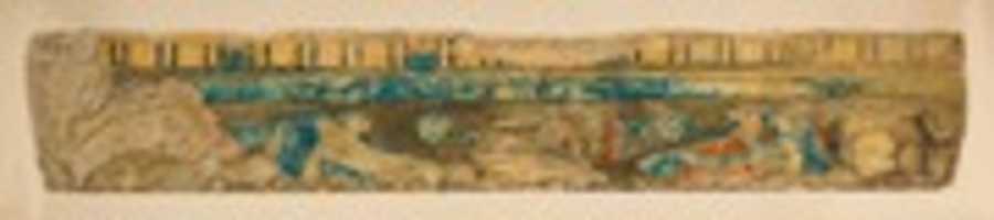 Free download Relief Fragment, Pyramid Temple of Amenemhat I free photo or picture to be edited with GIMP online image editor