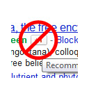 Remove Share (+1) from Google Search Results  screen for extension Chrome web store in OffiDocs Chromium