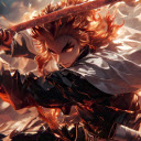 Rengoku Kyojuro Demon Slayer_2: Live Wallpaper for Chrome  screen for extension Chrome web store in OffiDocs Chromium