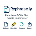 Rephrasely  screen for extension Chrome web store in OffiDocs Chromium