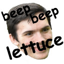 replace daniel with beep beep lettuce  screen for extension Chrome web store in OffiDocs Chromium
