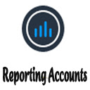 Reporting Accounts  screen for extension Chrome web store in OffiDocs Chromium