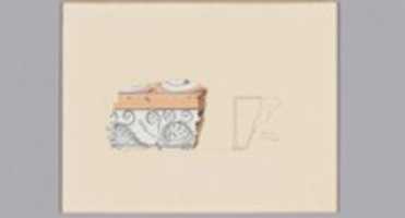 Free download Reproduction of a fresco fragment of a frieze with nautilus free photo or picture to be edited with GIMP online image editor