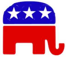 Free download republican_logo_with_stars_flipped free photo or picture to be edited with GIMP online image editor