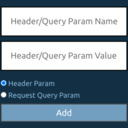Request Header/Query Param Override MV3  screen for extension Chrome web store in OffiDocs Chromium