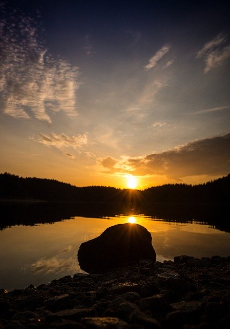 Rezervuar Morgenstimmung'u ücretsiz indirin - GIMP çevrimiçi resim düzenleyiciyle düzenlenecek ücretsiz fotoğraf veya resim