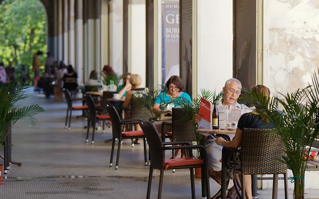 Free download restaurant cafe al fresco dining free picture to be edited with GIMP free online image editor
