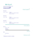 Descargue gratis la plantilla de currículum de Microsoft Word, Excel o Powerpoint para editarla con LibreOffice en línea u OpenOffice Desktop en línea