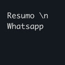 Resumo WhatsApp Web  screen for extension Chrome web store in OffiDocs Chromium