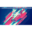 Retro Abstract  screen for extension Chrome web store in OffiDocs Chromium