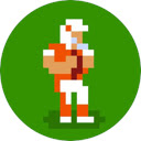 Retro Bowl Unblocked Game  screen for extension Chrome web store in OffiDocs Chromium