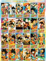 Free download Retro Dragon Ball GT Sticker Sheet free photo or picture to be edited with GIMP online image editor