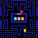Retro Games Pacman  screen for extension Chrome web store in OffiDocs Chromium