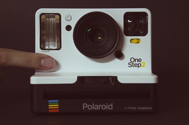 ກ້ອງຖ່າຍຮູບ Polaroid ການຖ່າຍຮູບ Retro