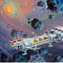 Retro Sci Fi Spaceship  screen for extension Chrome web store in OffiDocs Chromium