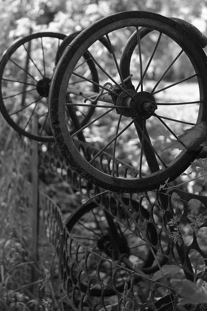 Free download Retro Wheel Old -  free photo or picture to be edited with GIMP online image editor