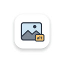 Review Image Alt Text  screen for extension Chrome web store in OffiDocs Chromium