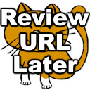 Review URL Later  screen for extension Chrome web store in OffiDocs Chromium