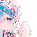 ReZero Rem Anime Girl Maid Anime Theme  screen for extension Chrome web store in OffiDocs Chromium