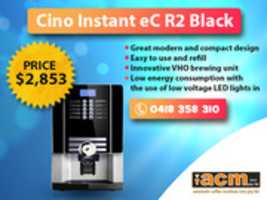Free download Rheavendors Cino Instant eC R2 Black Automatic Coffee Machines free photo or picture to be edited with GIMP online image editor