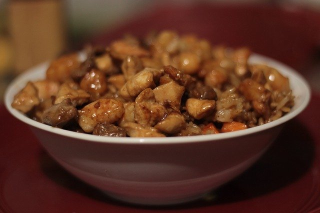 Free download Rice Meat Takimeshi -  free photo or picture to be edited with GIMP online image editor