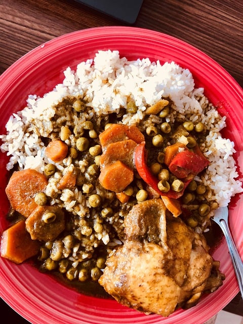 Unduh gratis gambar mangkuk sayuran daging nasi sehat gratis untuk diedit dengan editor gambar online gratis GIMP